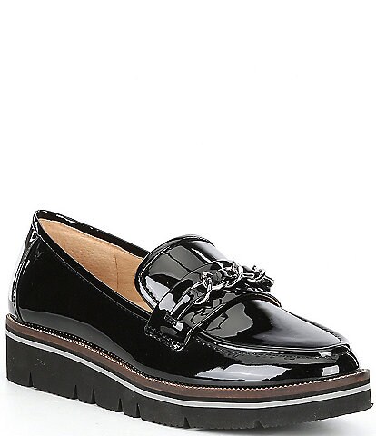 Alex Marie Grensley Patent Chain Detail EVA Loafers