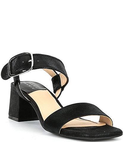 Alex Marie Leyna Double Banded Block Heel Sandals