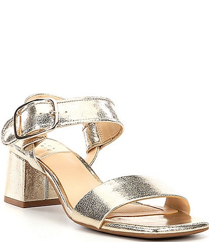 Alex Marie Leyna Double Banded Block Heel Sandals