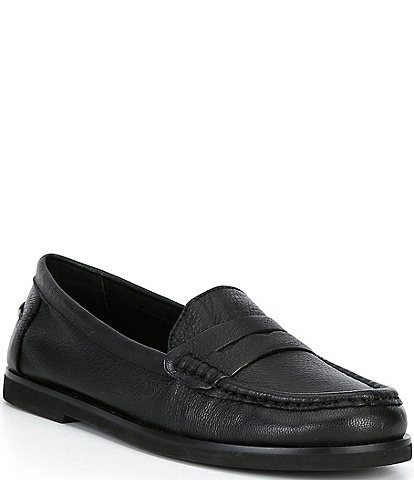 Alex Marie Mila Leather Penny Loafers