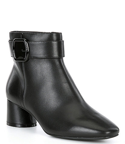 Alex Marie Paxten Leather Buckle Booties