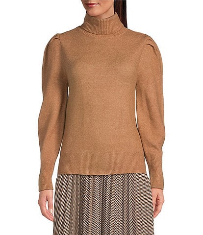 Alex Marie Penelope Long Sleeve Turtleneck Pull-On Sweater