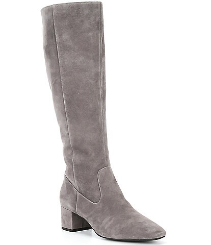 Alex Marie Prizelle Wide Calf Tall Shaft Suede Boots