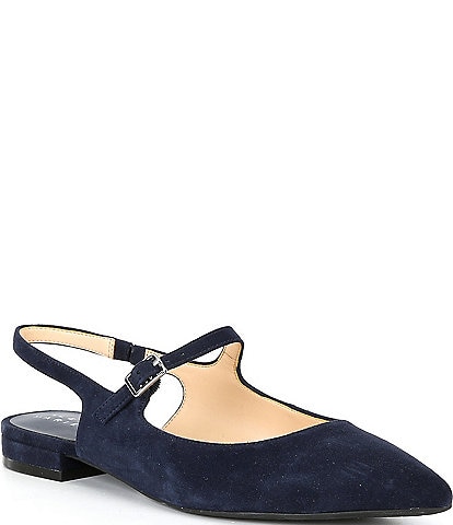 Alex Marie Reeda Suede Slingback Flats