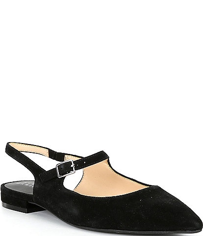 Alex Marie Reeda Suede Slingback Flats