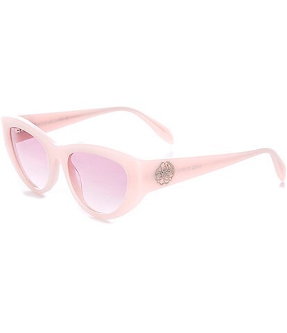 Alexander McQueen Women's AM0377S 54mm Cat Eye Sunglasses