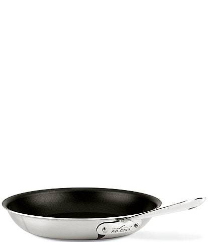 All-Clad D5 Brushed Stainless Steel 5-Ply Bonded Cookware Nonstick Fry Pan