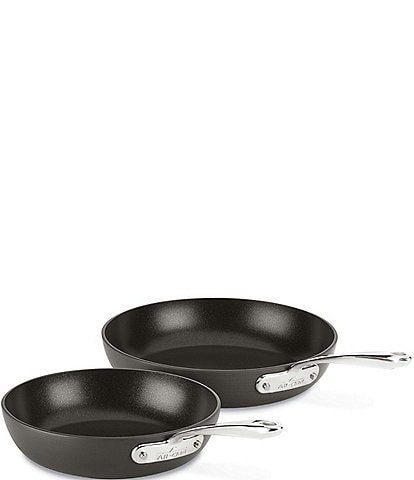 All-Clad Essentials Nonstick Cookware Set, 2-Piece Fry Pan Set, 8.5" & 10.5"