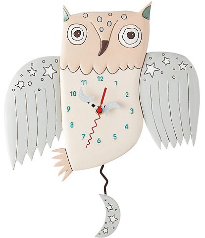 Allen Designs Enesco Allen Designs Sweet Dreams Pendulum Wall Clock