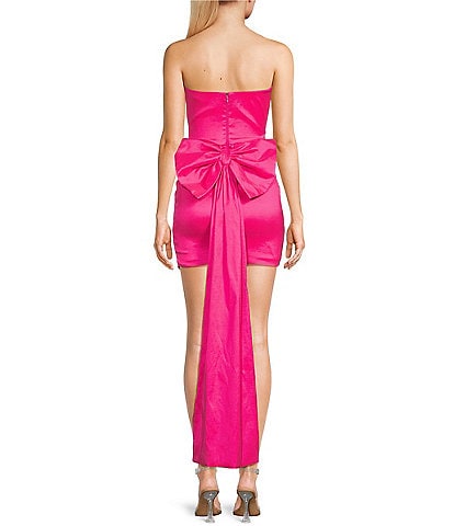 fuchsia bridesmaid dresses under 100 Fuschia Retro Bridesmaid Dress Mismatched Fuchsia Satin Mermaid Long Bridesmaid Dresses MRB0009