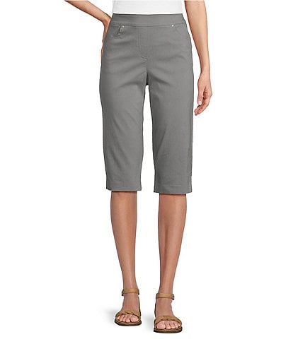 Allison Daley Petite Size Tech Stretch Pull-On Skimmer Pants
