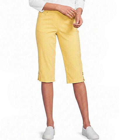 Allison Daley Petite Size Tech Stretch Pull-On Skimmer Pants