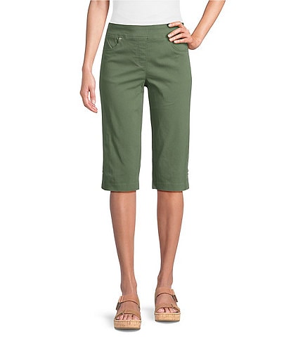 Allison Daley Petite Size Tech Stretch Pull-On Skimmer Pants