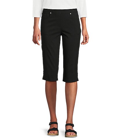 Allison Daley Petite Size Tech Stretch Pull-On Skimmer Pants