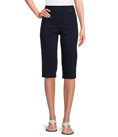 Allison Daley Petite Size Tech Stretch Pull-On Skimmer Pants