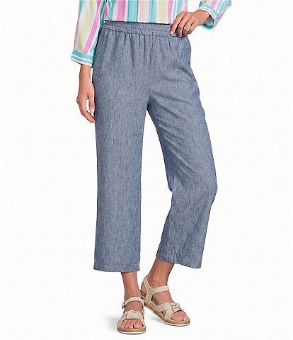 Allison Daley Pull-On Soft Crop Pants