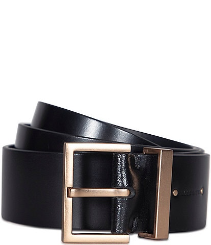 ALLSAINTS 1.49#double; Western Leather Belt