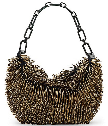 ALLSAINTS Madea Chain Beaded Clutch