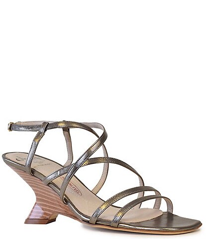 Amalfi Firma Strappy Leather Sling Sandals