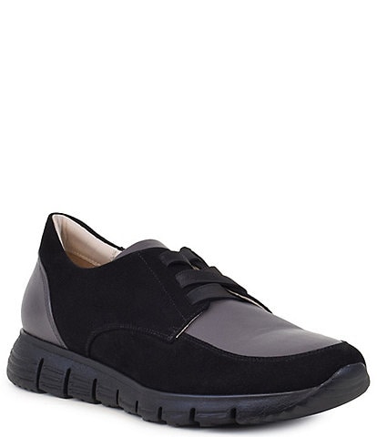 Amalfi Jill Suede and Leather Comfort Sneakers
