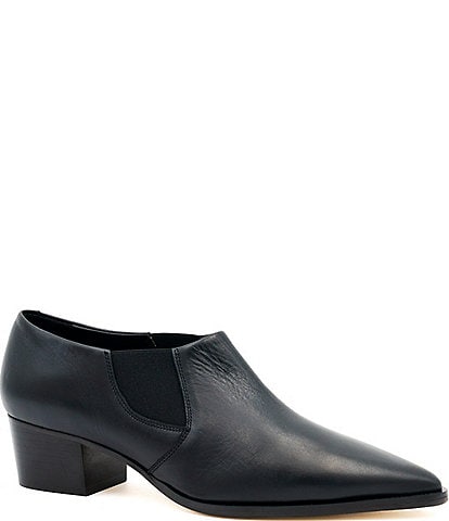 Amalfi Pavese Leather Chelsea Pointed Toe Shooties
