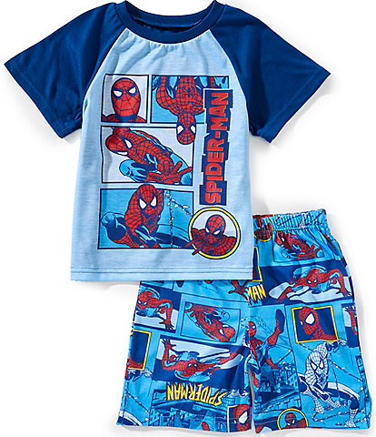 AME Little/Big Boys 4-10 Spiderman 2-Piece Pajama Set