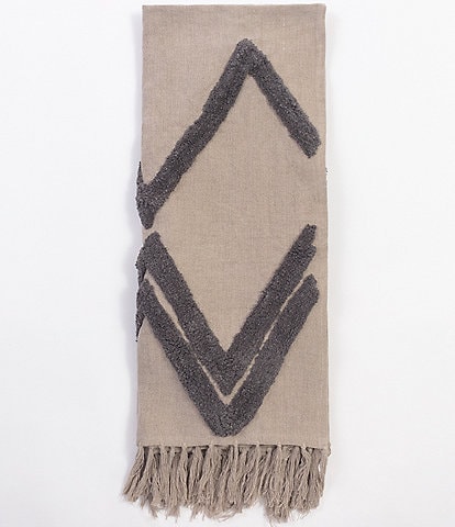 Amity Home Acadia, Tribal Print Tasseled Throw Blanket