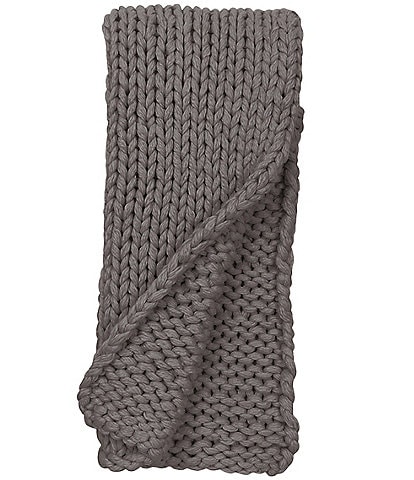 Amity Home Gage Cable Knit Throw Blanket
