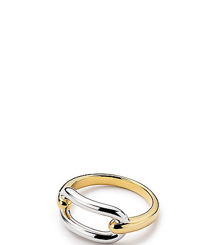 Ana Luisa Blake Two Tone Statement Ring