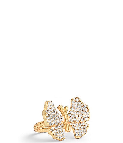 Anabel Aram Butterfly Pave Statement Ring