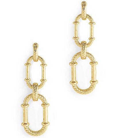 Anabel Aram Cheval Braid Drop Earrings