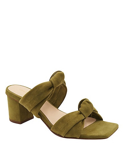 Andre Assous Darling Suede Knotted Dress Sandals