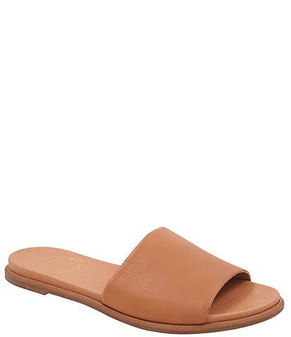 Andre Assous Fran Leather Slide Sandals