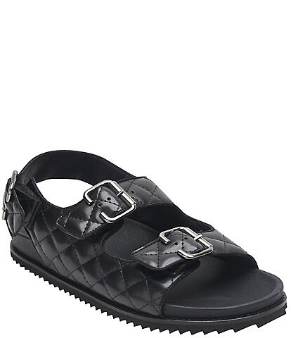 Andre Assous Moira Quilted Buckled Sandals