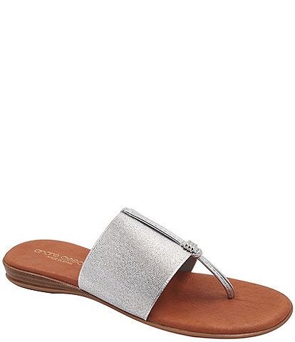 Andre Assous Nice Stretch Thong Sandals