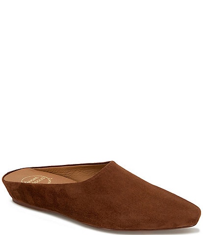 Andre Assous Norma Featherweight Water-Resistant Suede Mules