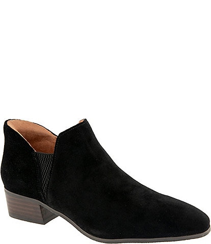 Andre Assous Paso Suede Block Heel Shooties