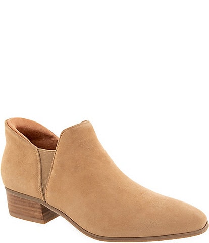 Andre Assous Paso Suede Block Heel Shooties