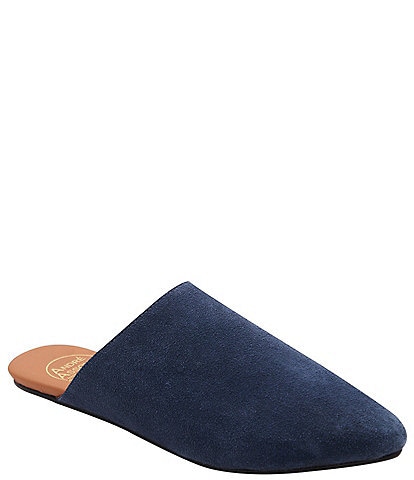 Andre Assous Tiana Suede Water-Resistant Flat Mules