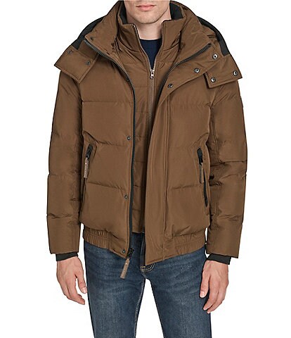 Andrew Marc Phoenix Down Bomber Jacket