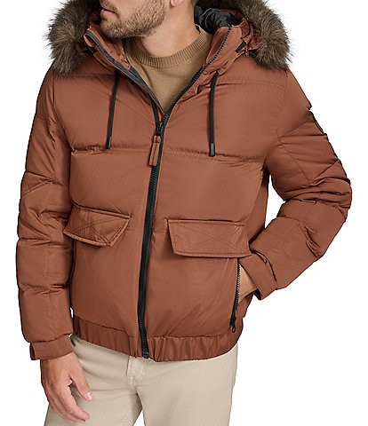 Andrew Marc Sport Lithgow Bomber Puffer Ski Jacket