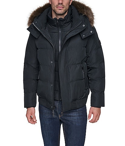 Andrew Marc Umbria Hooded Down Jacket