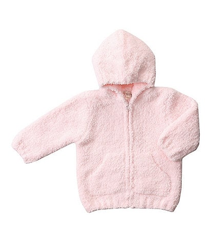 Angel Dear Baby Girls Newbron-18 Months Chenille Hoodie Zip Front Jacket