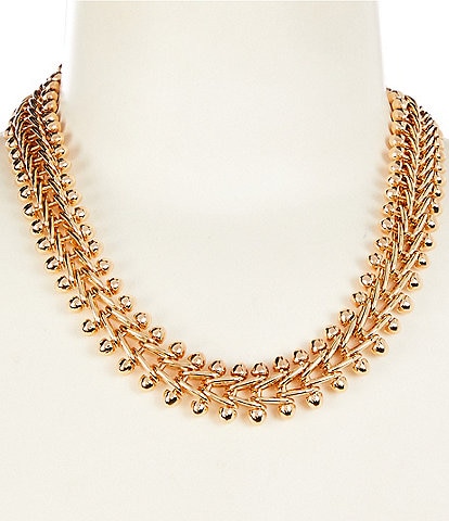 Anna & Ava Ball Link Statement Necklace