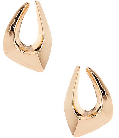 Anna & Ava Bubble Geo Open Hoop Earrings