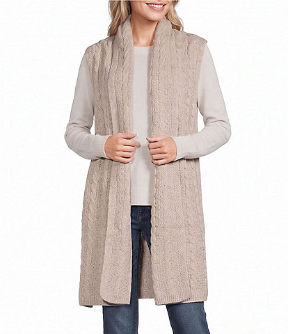Anna & Ava Cable Knit Vest