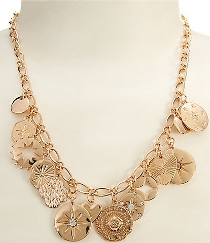 Anna & Ava Charm Collar Necklace