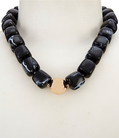 Anna & Ava Chunky Beaded Statement Necklace