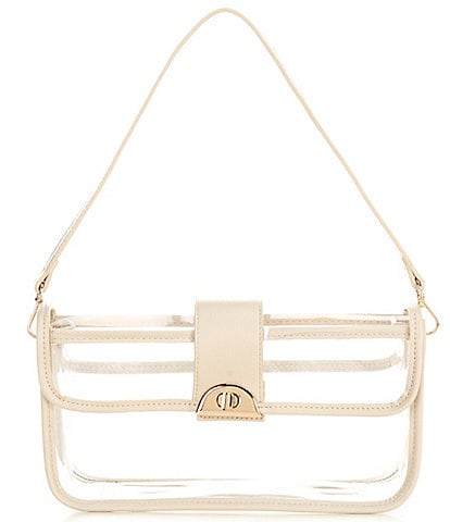 Anna & Ava Clear East West Flat Crossbody Bag