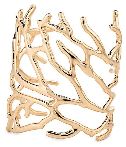 Anna & Ava Coral Statement Cuff Bracelet